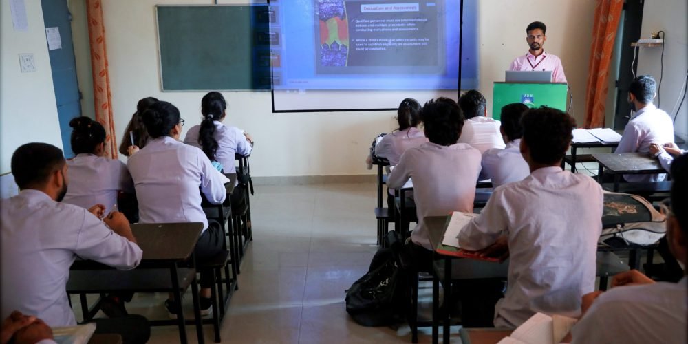 Presentation in Classroom